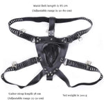 Men'S Chastity Belt Cage Devices Harness,Men'S Bdsm Adult Leather Chastity Lock Pants Underwear, Male Penis Cage Adjustable Chastity Strap Bondage Kit With Key And Lock