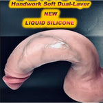 10 Inch Realistic Sex Toy Big Thick Dildo, Real Skin Huge Dildo For Vagina Anal Pleasure, Lifelike Adult Sex Toys For Men And Women
