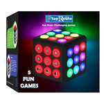 Electronic Brain & Memory Game Cube - Fun Toy Gift Ideas For Ages 6-12+ Year Old Boy & Girl - Cool Toys For Boys And Girls - Handheld Games Gifts For Kids And Teens