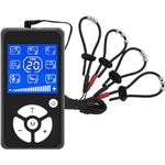 Adjustable Silicone Rings 4 Penis Rings With Beads Sex Toys Couples Masturbation Cock Ring Electric Shock Set