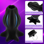 Silicone Hollow Tunnel Anal Plug,Hollow Peep Anal Dilator Enema Butt Plug Bdsm Games Adult Sex Toy?L?