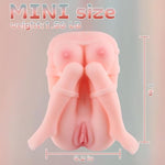 1.56Lb Sm Sex Doll Male Masturbators, 2 In 1 Sextoy With Pocket Pussy Ass Adult Sex Toys For Men, Comic Adaptation With Realistic Vagina Anus Mini Sex Dolls For Men
