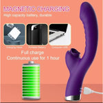 Strong 3 In 1 Tongue Licking Sucking Clitoris Vibrator Sex Toys For Women Clit Sucker Vacuum Vibro Dildo Female G Spot Clitoral Stimulator Sex