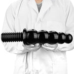 Xxl Huge Thick Anal Beads Butt Plug With With Non-Slip Handle Long Anal Dildo G-Spot Stimulation Prostate Massage Sex Toys For Experienced Female Male Gay Couple Advanced Player (L)
