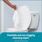 Readyflush Wipes Scented, 8"x12"