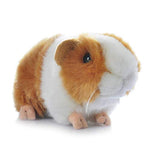 Cute Rabbit 8 Inch Guinea Pig Plush Toy Stuffed Animal Toy Plush Animal Doll (Black+Orange)