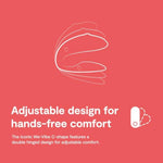 Chorus Vibrating Sex Toys For Couples | Remote Control Vibrator | Wearable App Controlled Adult Toys For Women | G Spot, Clit & Penis Sexual Stimulation Device | Clitoral Couples Gift |Coral