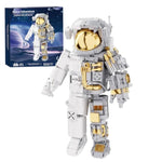 Space Astronaut Building Block Toy - Ideal Gift For 6-14 Year Old Children - 880Pcs For Adult Space Astronaut Building Block Sets