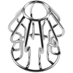 Metal Hollow Tunnel Butt Plug Speculum Stainless Steel Anal Plug Anus Peep Adult Sex Toy(S)