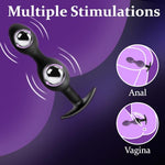 Weighted Butt Plug Anal Beads Trainer Adult Sex Toys for Men Women Couples
