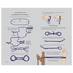 Doc Johnson Merci - Restrain - 6mm Hemp Wrist or Ankle Cuffs - for Adults Only, Violet