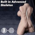 12.2Lb Realistic Shemale Sex Doll Sex Toys For Women Full-Size Torso Sex Doll With Huge Dildo Male Full Body Trans Sexdoll With Big Penis Soft Body Male Masturbator Adult Sex Toys For Men