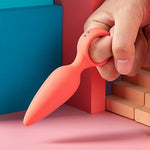 | Cheeky Vibrating Butt Plug | 10 Vibration Settings | Body-Safe Silicone | Waterproof | Usb Rechargeable