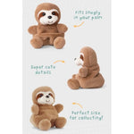 Little Snugglies Stuffed Animal | Soft Toy Gift For Kids (Sloth)