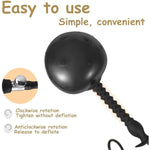 Silicone Expand Inflatable Anal Plug Soft Inflatable Butt Plug With Quick Release Valve Stretch Prostate Massager Anal Hook Training Butt Plugs Dildo Sex Toy For Women Men Couples Pleasure