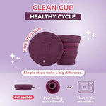 Reusable Menstrual Cup Heavy Flow Kit, Size B