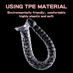 15.51 Inch Super Long Dragon Scale Texture Dildos - Jelly Material Clear Dildo Large Buttplug, Long Anal Dildo, Prostate Stimulation Toy G-Spot Anal Stimulation