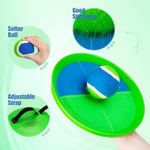 Toss And Catch Ball Set Ultra Sturdy Abs - Family Games Christmas Stocking Stuffers Gift For Toddlers Kids Teens Boys Girls 3-5 5-8 8-13+ Yrs - Baseball Toys For Beach Pool Yard Outdoor 4 Pack