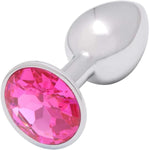 Pleasure Plugs, Pink Gem, Anal Plug (Small)