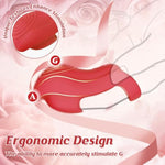 Adult Sex Toys - Finger Vibrator With 9 Vibration + 5 App Modes, Women Sex Toys Mini Vibrator For G-Spot, Clitoral, Anal, Nipple Stimulation, Quiet & Waterproof Adult Toys For Women ?Red?