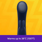 Warming & Cooling Rabbit Vibrator For Women | Silicone Vibrating Dildo G Spot Personal Massager | 7 Powerful Vibration Modes | Clitoral Stimulator | Adult Sex Toys & Games For Couples