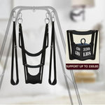 Yoga Swing Sling For For Men Women & Couples,Strong Aerial Yoga Hammock With Adjustable Straps,Easy To Assemble,Lightweight,Holds Up To 330Lbs