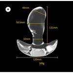 Anal Butt Plug Training Anal Sex Toy For Beginner Bdsm Toys Fetish Masturbation Spot Stimulation Dildo Soft 4 Sizes For Women And Couples(M)