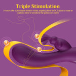 Tracy’S Dog Triple Stimulation Rabbit Vibrator With App Control - Adult Toy For Clitoral, G-Spot & A-Spot Pleasure, Customizable Vibrations, Deep Penetration Vibrating Dildo Sex Toys For Women Couples