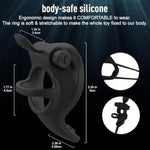 Vibrating Cock Ring Sex Toys For Men Couples, Adult Toys With 10 Powerful Vibrating Modes For Clitoral Anal G Spot Stimulation, Sex Toy For Female Male Penis Extender