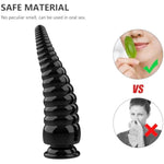 3 Pieces Large Butt Plug For Women Men Threaded Anal Training Set For Beginners Adult Sex Toy Prostate Massage Stimulator Octopus Tentacle Shaped Anal Plugs For Couple?Black?