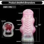 Monster Penis Sleeve For With Stand Silicone Cock Sheath With Cock Ring Hollow Penis Enlarger Pennis Extender Adult Sex Toys (B)