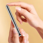 Mini Bullet Vibrator Adult Sex Toys For Women G Spot Vibrator With 10 Vibration Modes For Anal Vaginal Clitoral Nipple Stimulator (Silver)