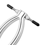 Clitoris Clamp With Tow Rope For Women,Adjustable Labia Spreader Clamps,Adult Games Clitoris Stimulator Teasing,Stainless Steel Sex Toys G-Spot Massage (Labia Clamp)