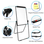 36 x 24 Inch Portable Dry Erase Board Easel with Adjustable Stand for Classroom & Office