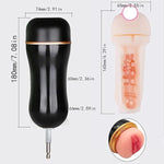 Bumps G Spot Dildos With Drill Spinning Connector Male Masturbator Electric Drill Adapter For Automatic Sex Thrusting Diy Drill Sex Machine Kit(B)
