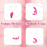 Strapless Strap On Dildo Harness Lesbian Sex Toys, Anti-Slip Silicone Realistic Double-Ended Vibrating Butt Plug, Adult Anal Sex Toys For Women Couples Sexual Pleasure Tools