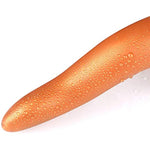 Long Butt Plug Ultra Soft Liquid Silicone Sinuous Anal Plug Anus Dilator For Beginner Advanced Men Women (M)