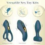 Adult Toy Kits With Removable Rechargeable Bullet Vibrator