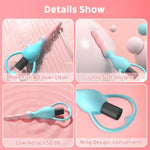 Vibrating Anal Beads Anal Plug With 10 Vibration Modes, Vibrating Butt Plug Sex Toys For Beginner, Anal Sex Toys Waterproof Bullet Vibrator, Flexible Silicone Anal Beads For Men, Women And Couples