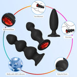 Anal Plug Anal Sex Toys?Anal Prostate G-Spot Sex Toys For Beginners To Advanced Users Sex Toys For Couples?Black ?