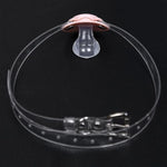 Realistic Silicone Dildo Gag,Open Mouth Gag O-Ring Gag Restraints, Head Harness Restraint Mouth O-Ring Gag Oral Fixation, Adjustable Strap Silicone Dildo Gag With Ball For Men Women(Style 1)