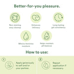 Hybrid Silicone & Water Based Lube, Premium Long Lasting Personal Lubricant With Hyaluronic Acid, Safe For Adult Toys & Condoms, Intimate Wellness Gel For Men & Women, 1.69 Oz (2-Pack)