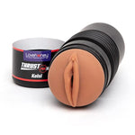 Thrust Pro Ultra Kelsi Male Masturbator Cup - 6 Inch Realistic Vagina With Textured Canal - Vibrator Compatible Male Sex Toy - Self Pleasure Sex Toys For Men - Waterproof - Flesh Tan?