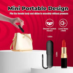 Mini Bullet Vibrators Adult Toys - 10 Modes Sex Toy With Easy-To-Control Drawstring Design & Spiral Textured Tip, Powerful Waterproof Lipstick G Spot Dildo Clitoral Vibrator, Adult Sex Toys For Women