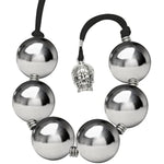 Anal Beads Stainless Steel Butt Plug Prostate Massager Balls Heavy Vagina Anal Plug Trainer Sex Toys For Couple Women Men(Ss6)