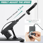 Sex Machine Thrusting Dildo Machine Deep Penetrating Sex Machines Thrust Machine Sex Automatic Thruster For Dildo With Floor Suction Cup And Xlr Large Attachment Telescopic Sexual 4.5Cm
