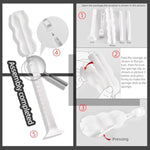 Sex Doll Care Kit Male Masturbation Cleaning Kit, Includes 2 Reusable Absorbent Dryer Sticks, Adult Multi-Purpose Pocket Pussy Vagina Rear Sex Toy Cleaning Ki Penis Trainer Cleaning Brush