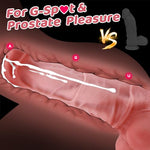Horse Dildo 10.8'' Thick Realistic Monster Dildos XXL Knotted Anal Sex Toy