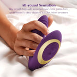 Tracy’S Dog Adult Toys, Clitoral & G Spot Vibrator With Remote, 10 Tapping Pulse & 10 Vibration Modes, Body-Safe Silicone, Waterproof & Rechargeable, Rabbit Vibrating Sex Toy For Women Couples Purple