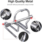 Adjustable Anal Expander Vaginal Expander Butt Plug Personal Wand Massager - Stainless Steel Plugs Adjustable Anal Dilator Bdsm Sex Toys For Men Women